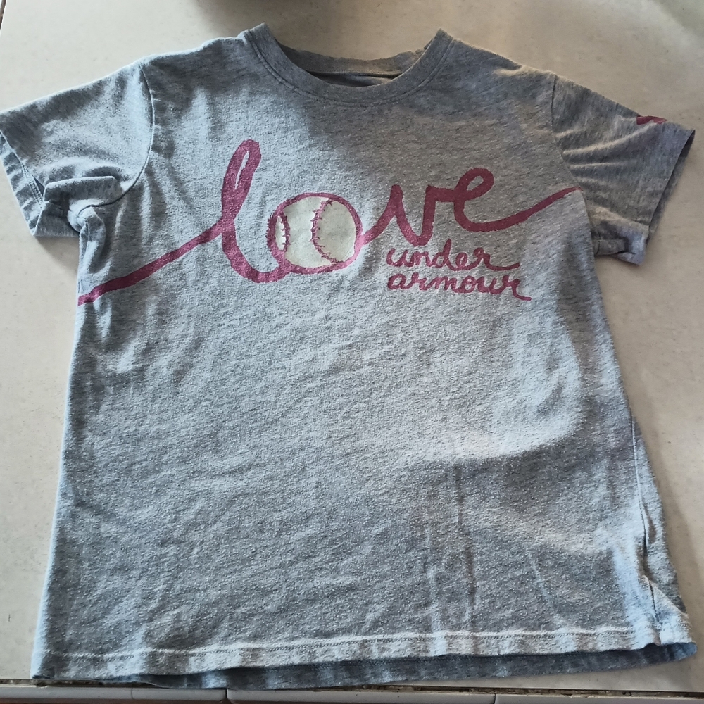 Youth XS under armour tee